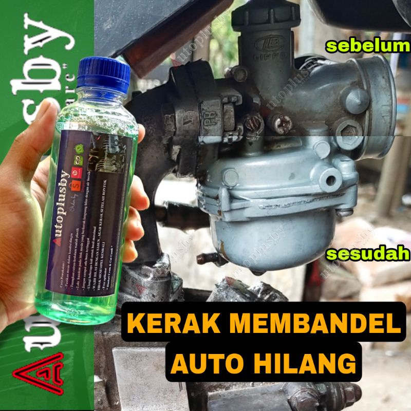 PEMBERSIH KERAK MESIN MOTOR MOBIL/CAIRAN PEMBERSIH JAMUR KERAK MESIN TERLARIS BISA COD AUTOPLUSBY