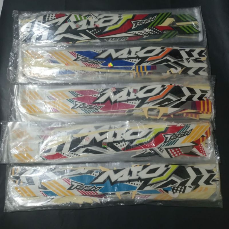 (Bisa COD) striping stiker standar mio j ori 2013/sticker mioj 2014 lis mio j
