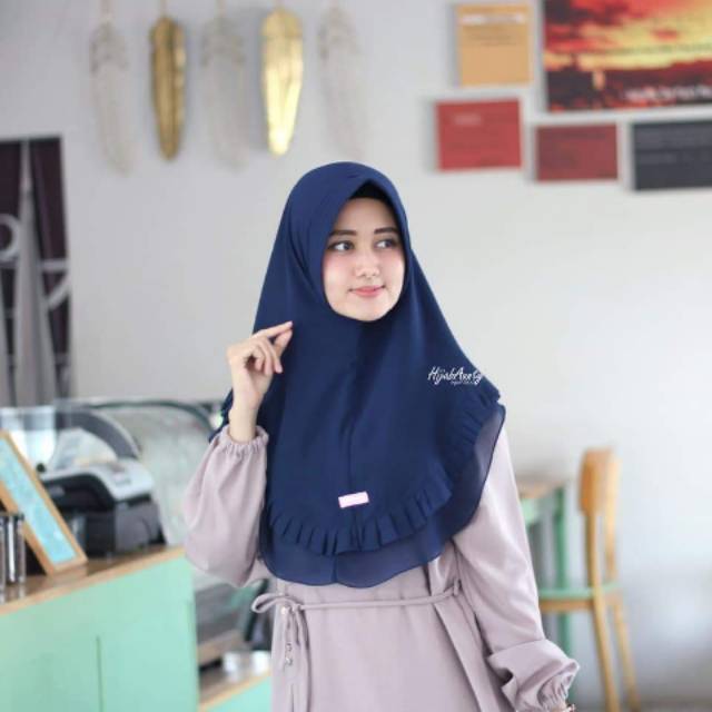 Khimar salsa aunty hijab