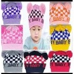 Kupluk pompom My baby Catur/kupluk pompom karakter catur