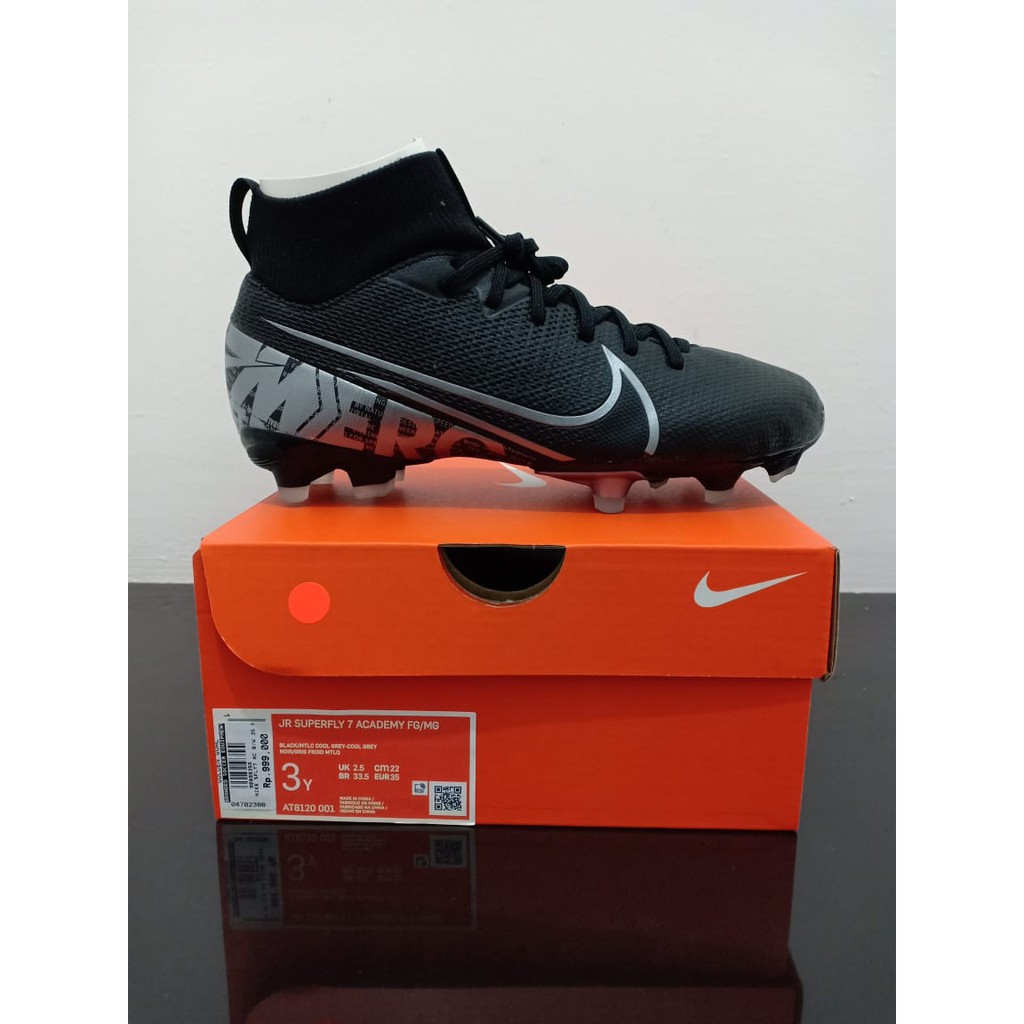SEPATU BOLA ANAK - NIKE JR SUPERFLY 7 ACADEMY FG/MG - AT 8120-001