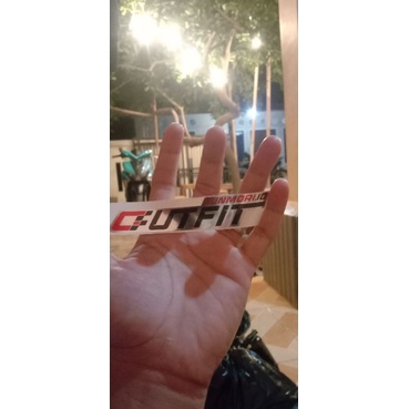 

STICKER OUTFITSUNMORI.ID CHROME