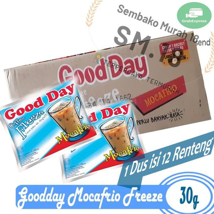 

KOPI GOOD DAY MOCAFRIO FREEZE SACHET PER DUS 120 SACHET-GROSIR - FREEZE MOCAFRIO