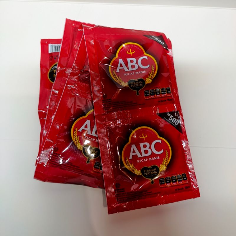 

Kecap ABC Sachet 15ml 1 renceng isi 12