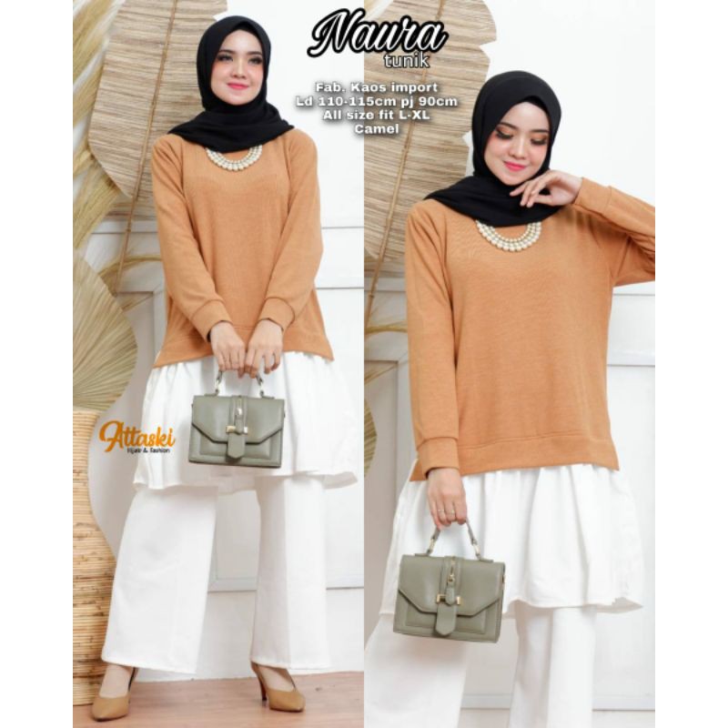 Tunik Kaos Panjang • Ld 110-115