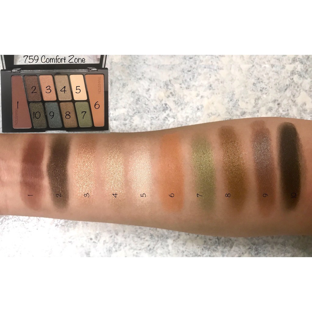 Wet N Wild Color Icon Eyeshadow 10 Pan Palette Comfort Zone
