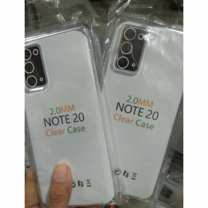 0RI Softcase Clear Case Sillikon Kondom Case Bening Casing Samsung Note 20 by POA