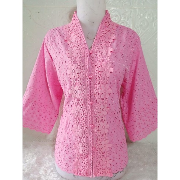 Atasan katun bolong blus Bangkok