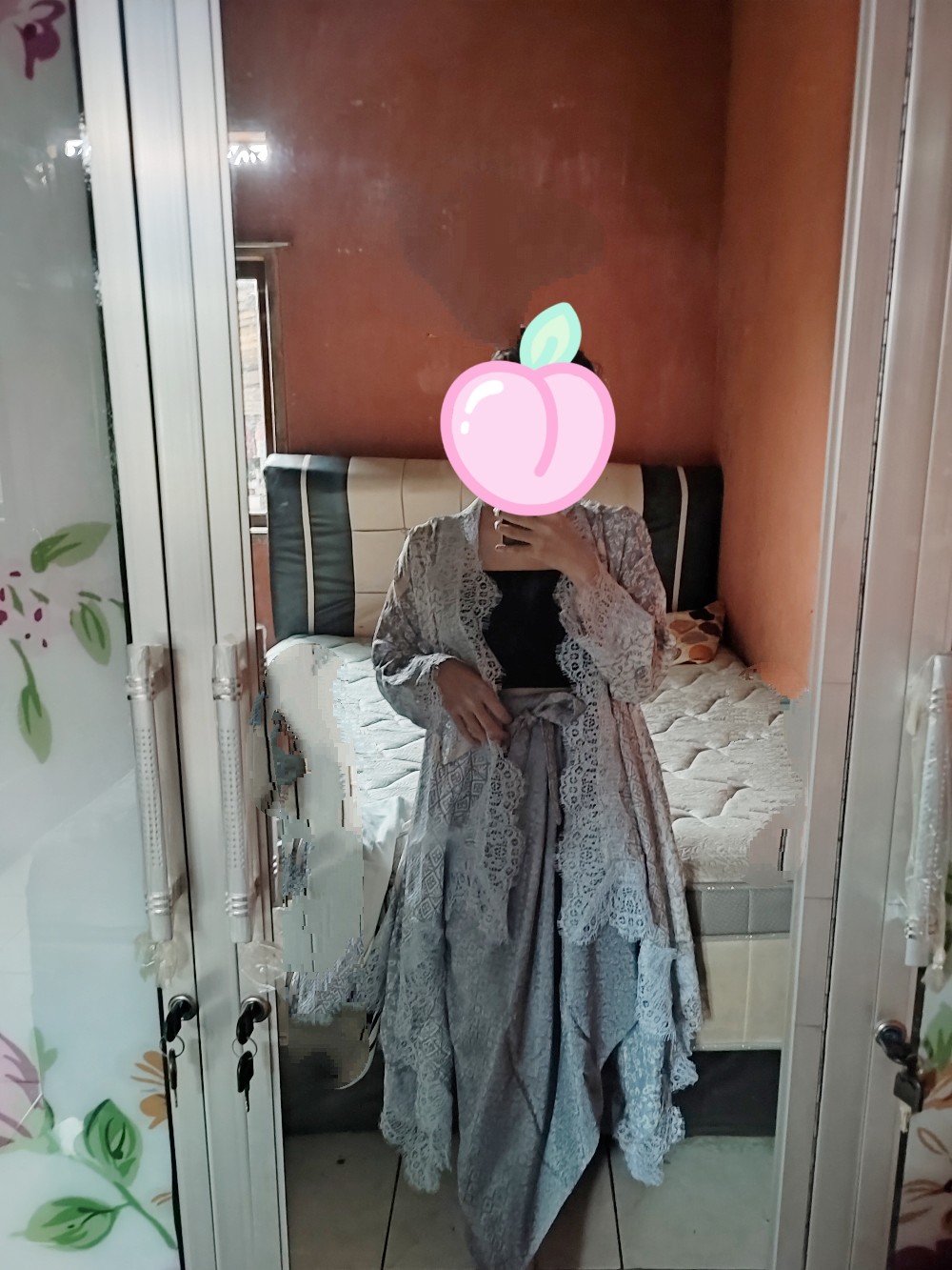 Zayba Set Batik Viscose Lace / Outer Batik With Lace / Set Batik