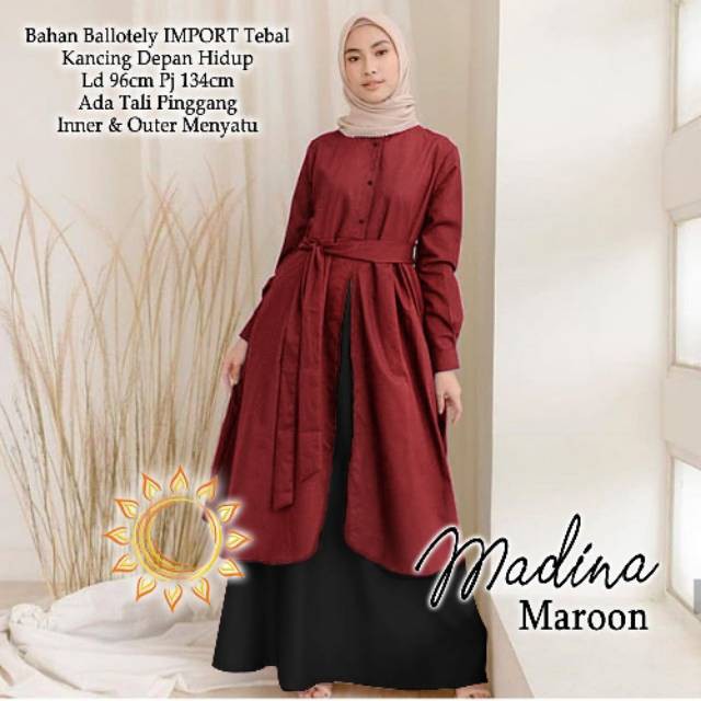 TOKE BAJU MURAH MAXI MADINA IMPORT/MAXI MURAH CANTIK