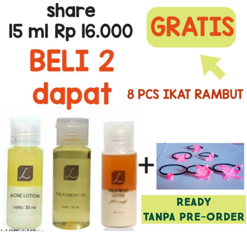Obat jerawat Larissa /Acne lotion / treatment lotion/Acne Lotion / acne solution (baca caption)