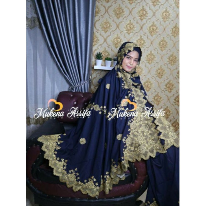 Mukena kd jumbo bordir padang pariaman