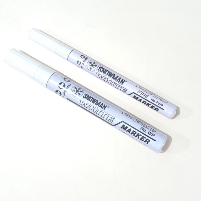 

Gramedia Bengkulu-SNOWMAN PAINTMARKER WHITE F/PC