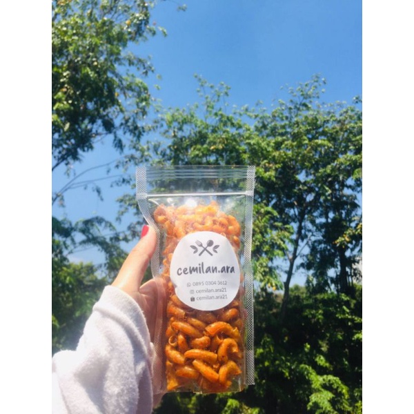 

cemilan makaroni renyah | 80gr