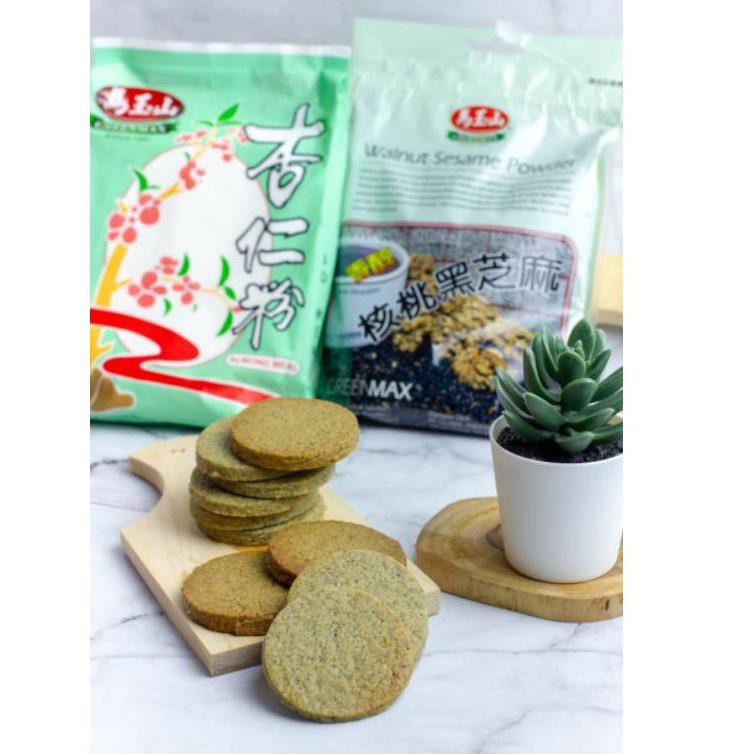 

C3pAt DapAt's GREENMAX Walnut Sesame Powder 300gr - Bubuk Wijen Hitam dengan Campuran Kenari |I2V004