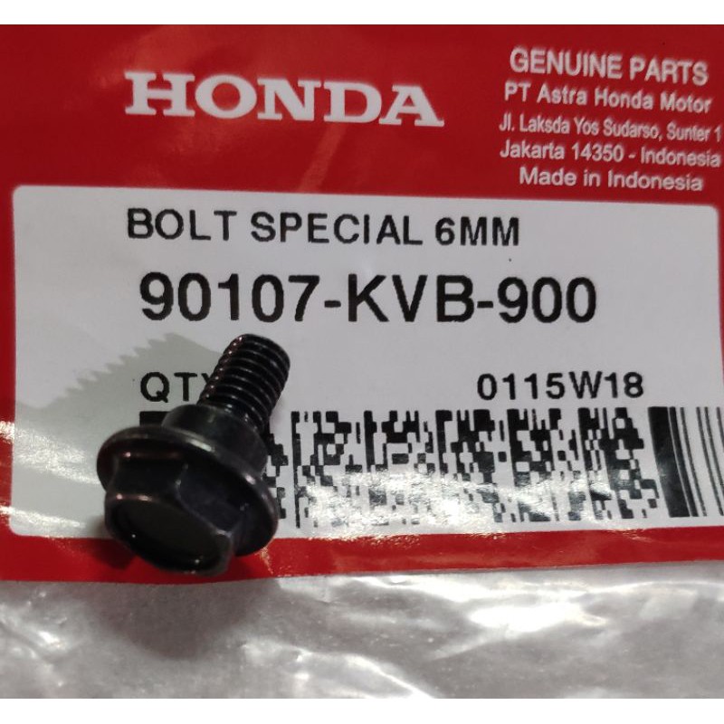 Bolt Special Baut 6mm Ori Honda 90107KVB900