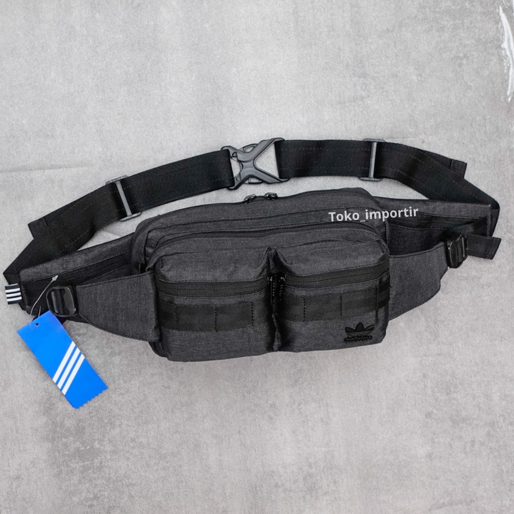 Waistbag Adidas Mirror Original Tas Pinggang Pria Kualitas Import Full Tag