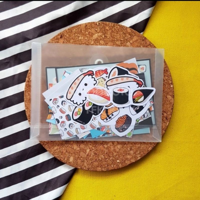 

YFK_Klips Edisi Shusi_Jurnal_Scrapbook_+35pc_Stiker