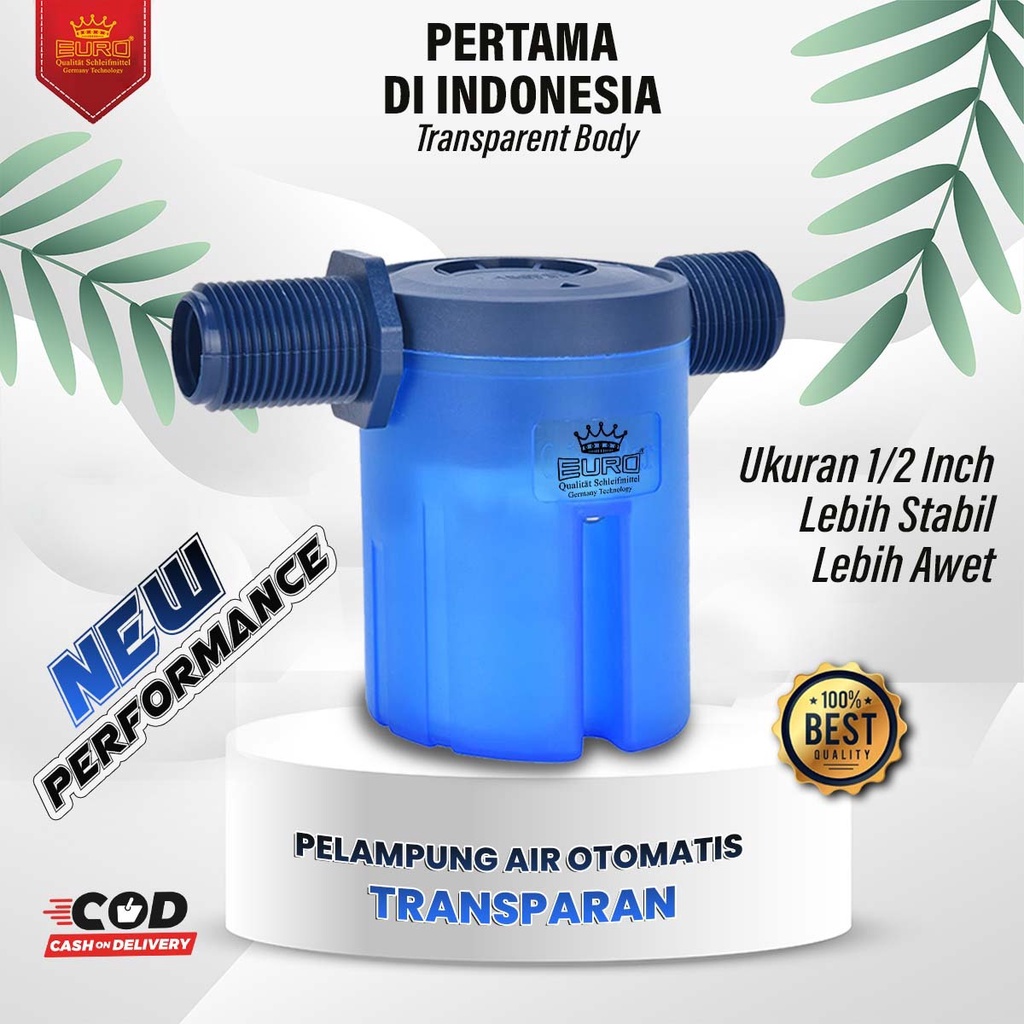 PROMO PAKET HEMAT !! pelampung + kran plastik + sambungan drat