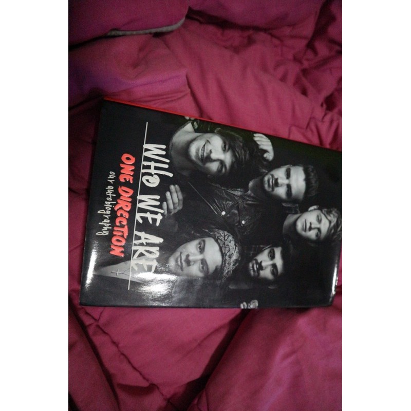 WHO WE ARE ONE DIRECTION OUR AUTOBIOGRAPHY BOOK
