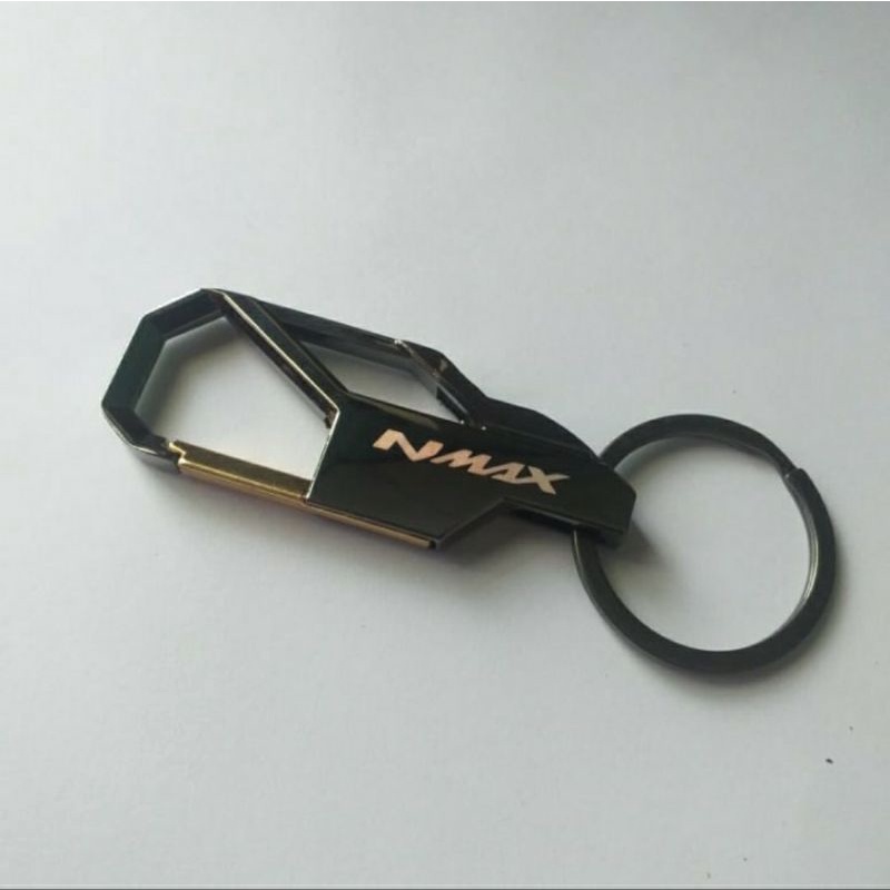 Gantungan kunci Motor NMAX Gantungan Logo NMAX 2020 2021 Bahan Aluminium Stainless
