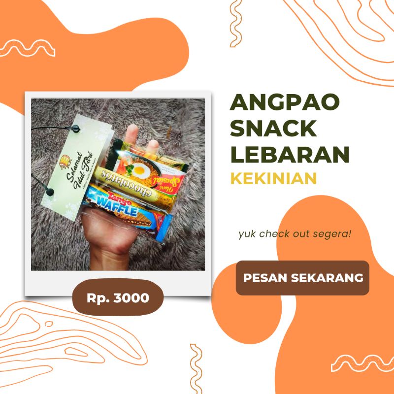 

Amplop snack lebaran Idul Fitri /Amplop Karakter Angpao Lucu/amplop snack lebaran