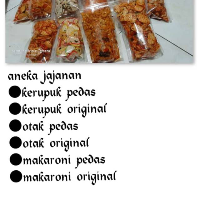 

Kerupuk seblak&otak2 pedas asin