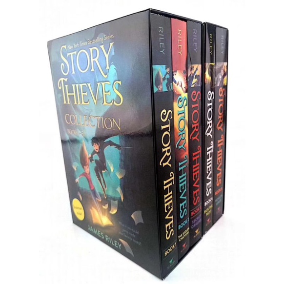 Story thieves 5 buku soft cover buku bacaan buku impor happychild