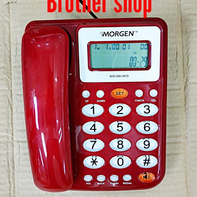 Silahkan Order] Telepon Kabel Morgen Mg 138Lmid