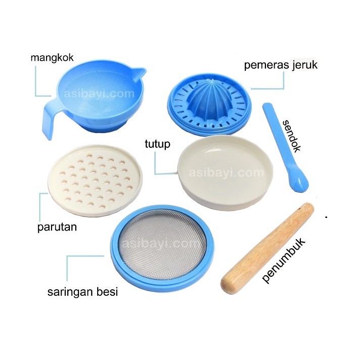 Puku Baby Food Maker Set  Perlengkapan Membuat Makanan Bayi