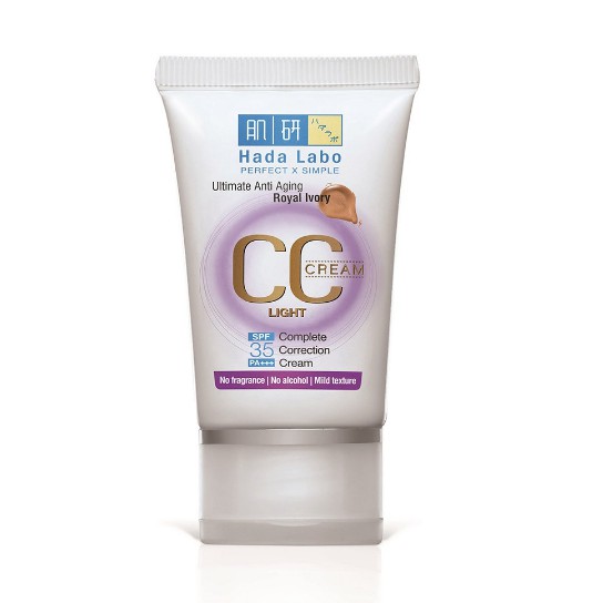 Hada Labo CC Cream Light Ultimate Anti Aging Royal Ivory 25 g