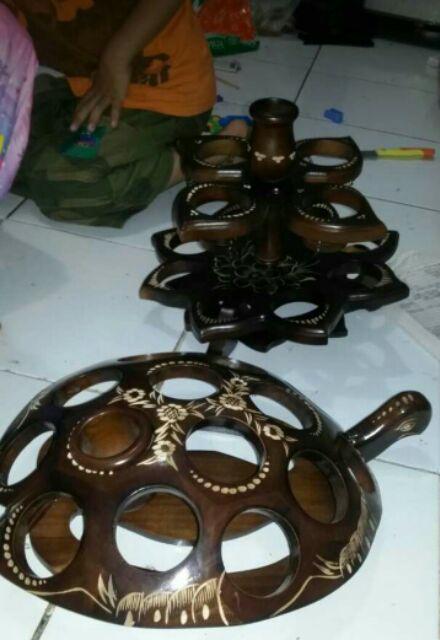 Tempat Air Gelas Kura-kura