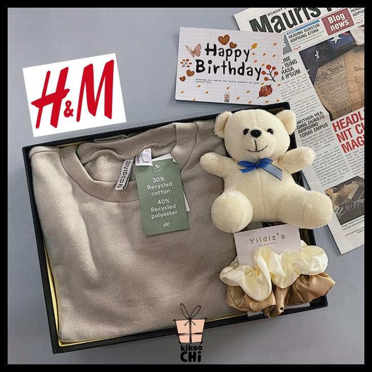 

Kikoochi Premium - Hadiah Kado Ulang Tahun Sweater Wanita H&M Istri Kode 1080