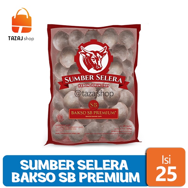 

Sumber Selera Bakso SB PREMIUM Isi 25 Pcs