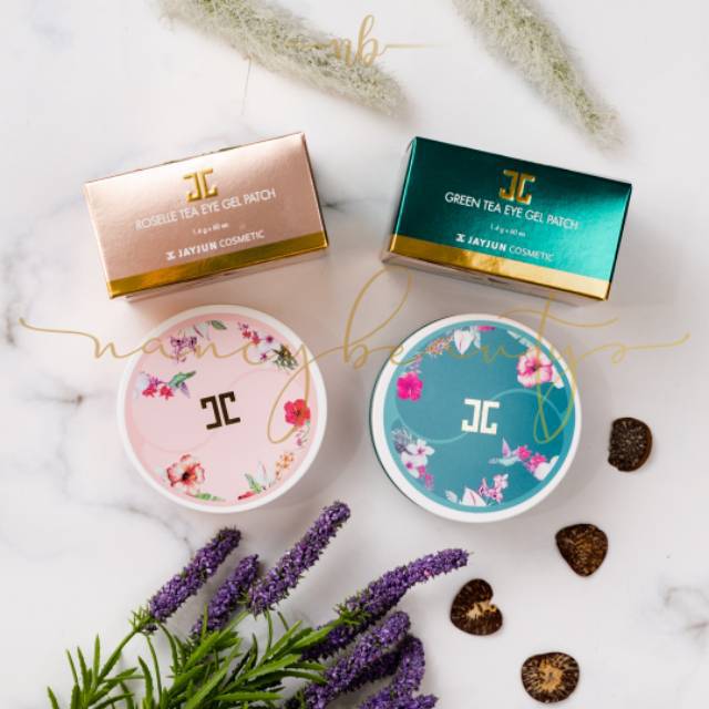 JAYJUN Green Tea Eye Gel Patch / Roselle Tea Eye Pacth Gel (60ea)