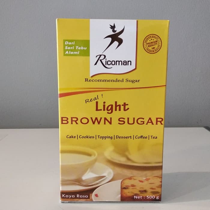 

Ricoman Light Brown Sugar - Halal