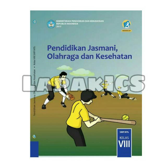 Buku Penjaskes PJOK SMP Kelas 8 revisi 2017-2018  Kurikulum 2013 Kurtilas-1