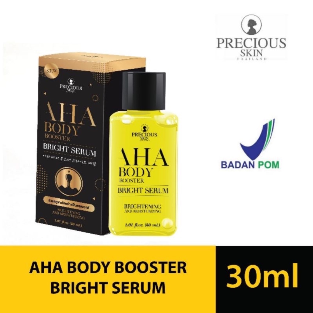 AHA Mimi Brightening &amp; Whitening Body Serum Booster 30ml