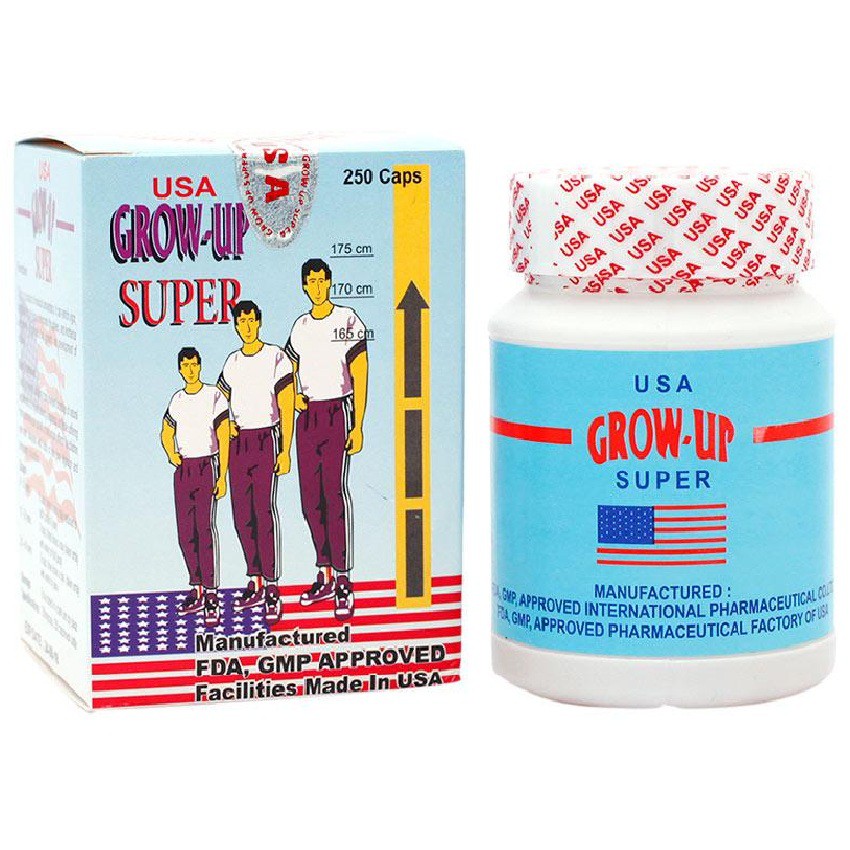 GROW UP / Suplemen Peninggi Badan Grow Up Super Usa Original