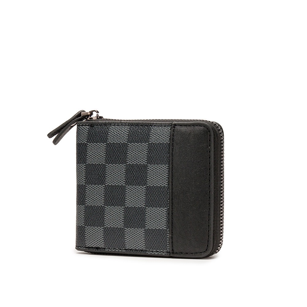 ORIGINAL PREMIUM 2005 DOMPET LIPAT ZIPPER TEBAL RFID KULIT SINTETIS HIGH GRADE