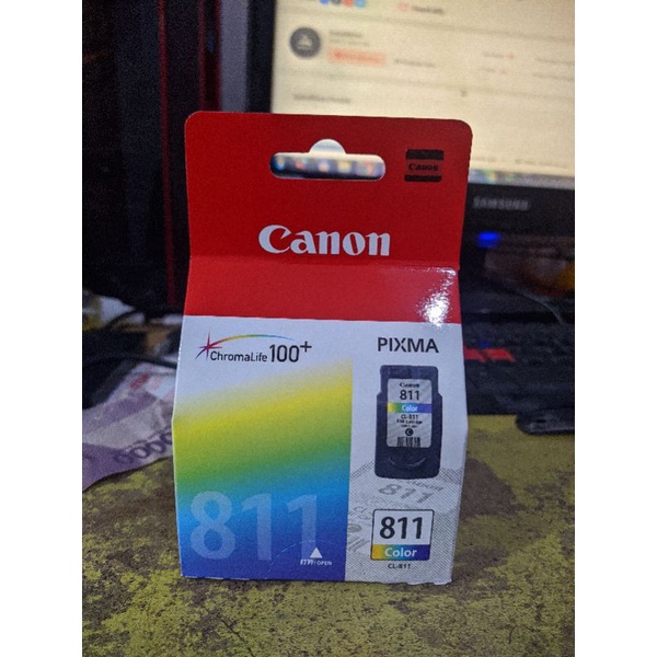 Jual Katrid Cartridge Canon Warna PG 811 Original Shopee Indonesia