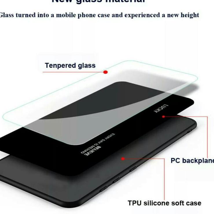 ✺ Samsung A50 A50S A30S Case Tempered Glass Casing Samsung A30s A50s A50 ☺
