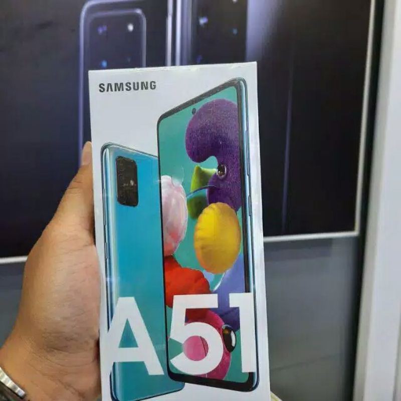 Hp Samsung A51 Ram 6 Rom 128 gb Garansi resmi Sein 1 tahun