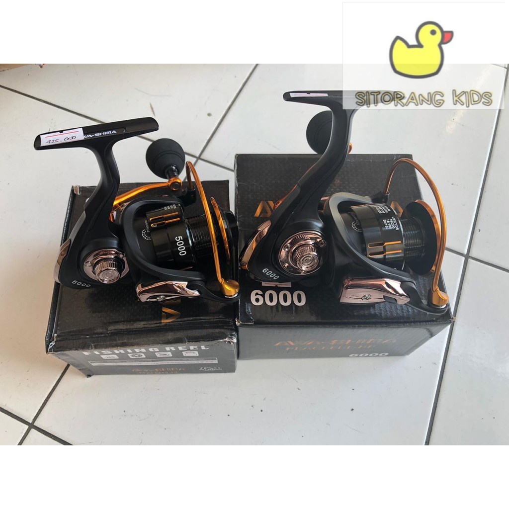 [Promo] Reel Spinning Awashima Peacefull HP 5000 6000 Max Drag 19Kg Power Handle