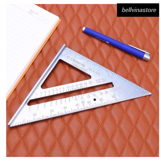 

Taffware Penggaris Siku Mistar Triangle Ruler Aluminium