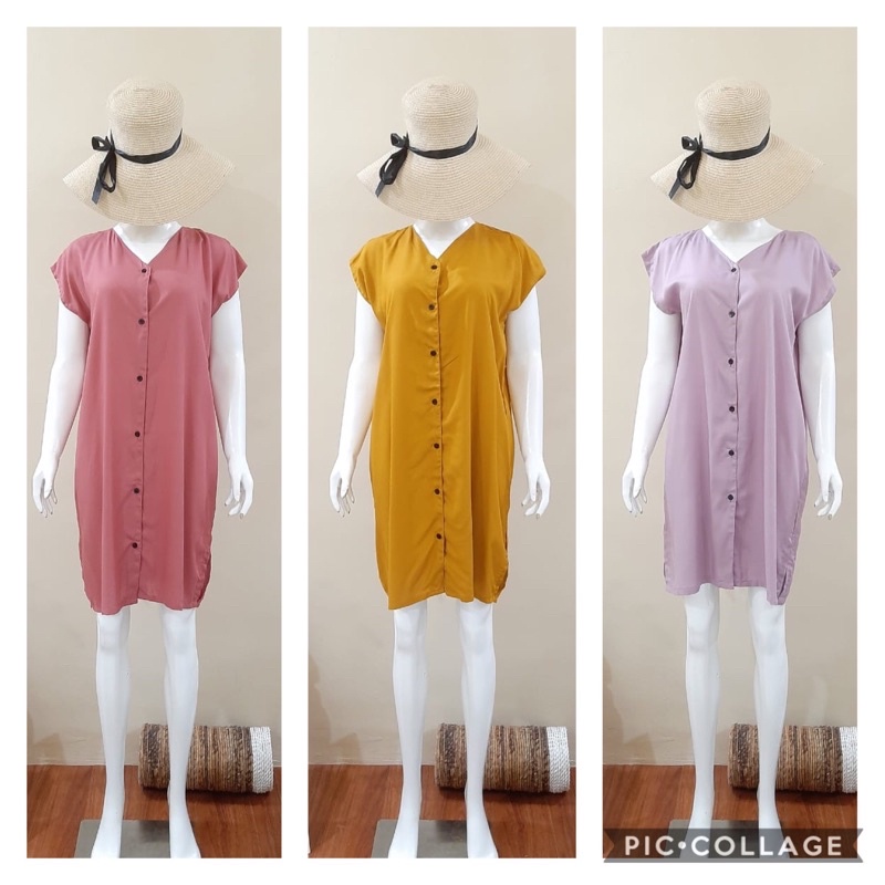 Maura dress /  daster rayon premiun / daster busui friendly