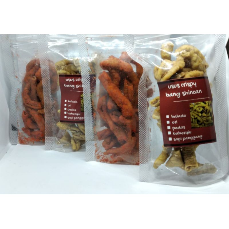 

usus crispy bang shincan 50 gram keripik usus enak