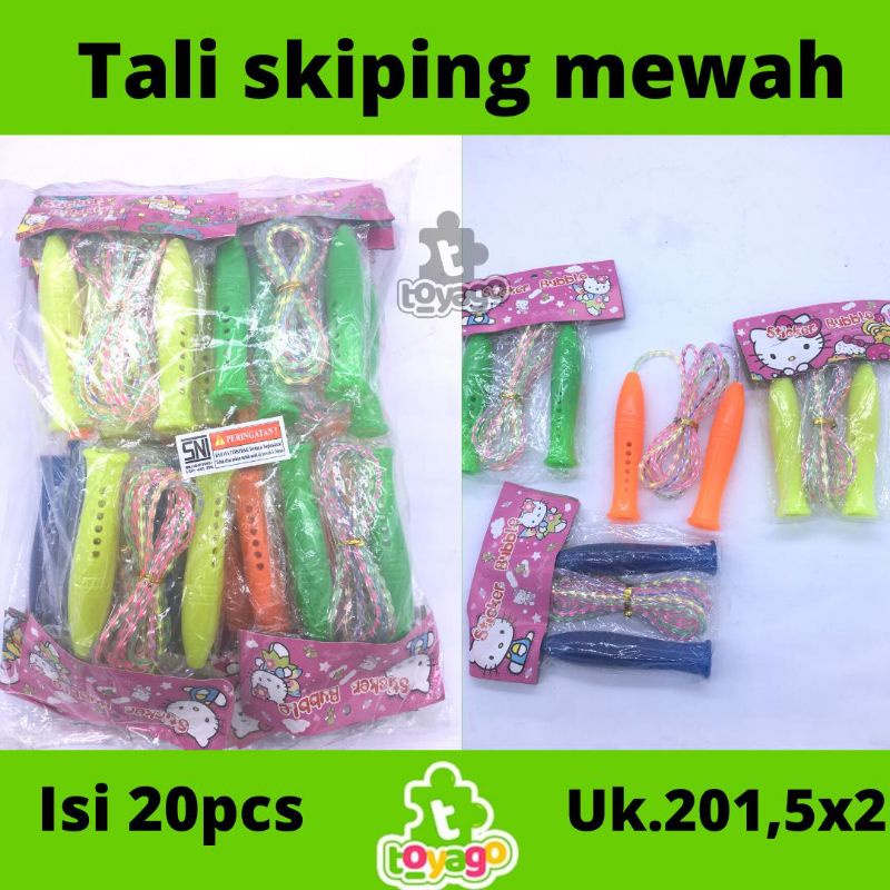 Mainan Anak Sport Tali Lompat/Tali Skipping 1 PCS (tali skiping mewah toyago toys)