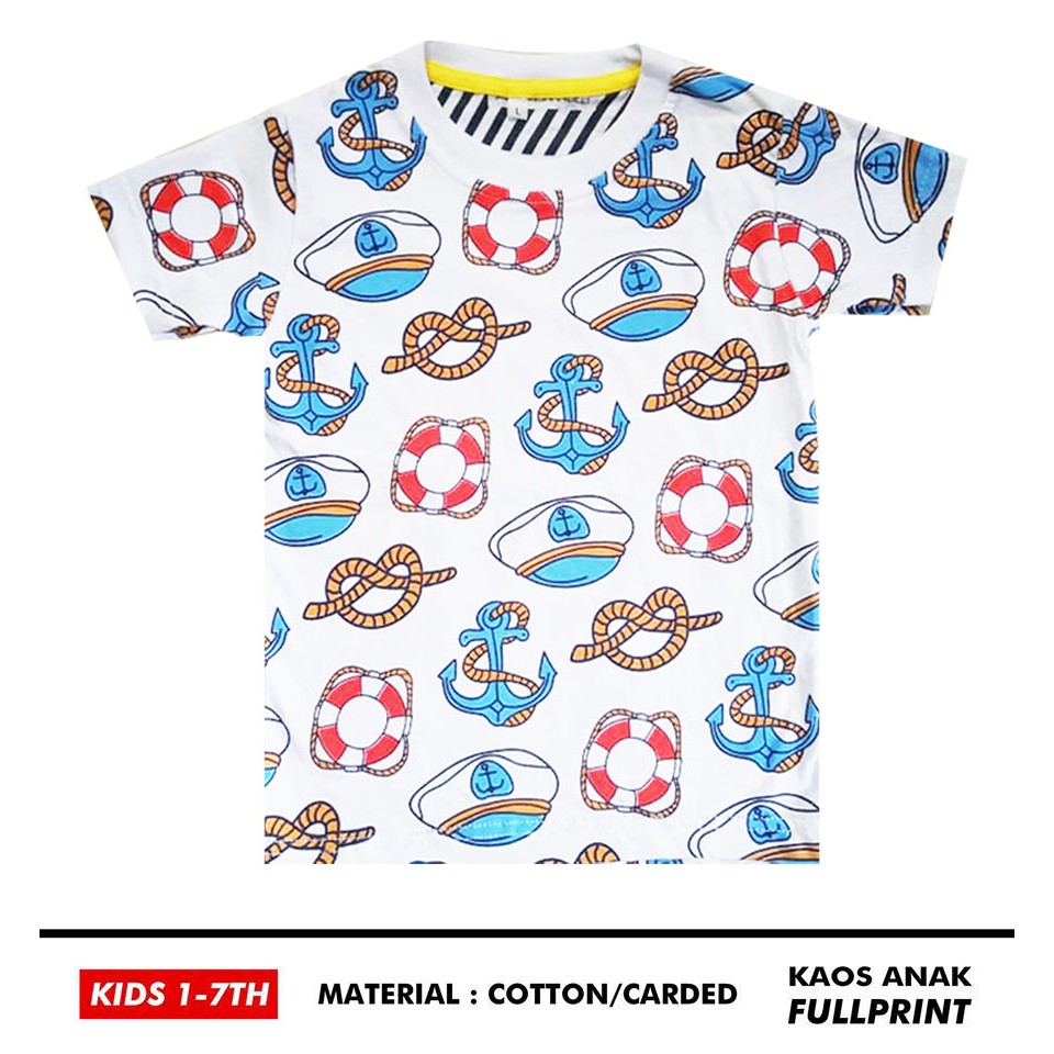 Kaos Anak Fullprint Putih Bajak Laut Sibuyabranded Kaos Kaos Anak Fullprint Putih Bajak Laut Sibuyabranded Kaos