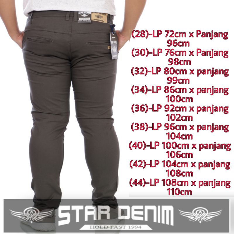 Celana Chino Pria / Celana Chino Jumbo Terbaru / Chinos Panjang Pria Trending